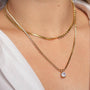 Zircon Tennis Necklace – 18K Gold Plated | CARRYALLCO