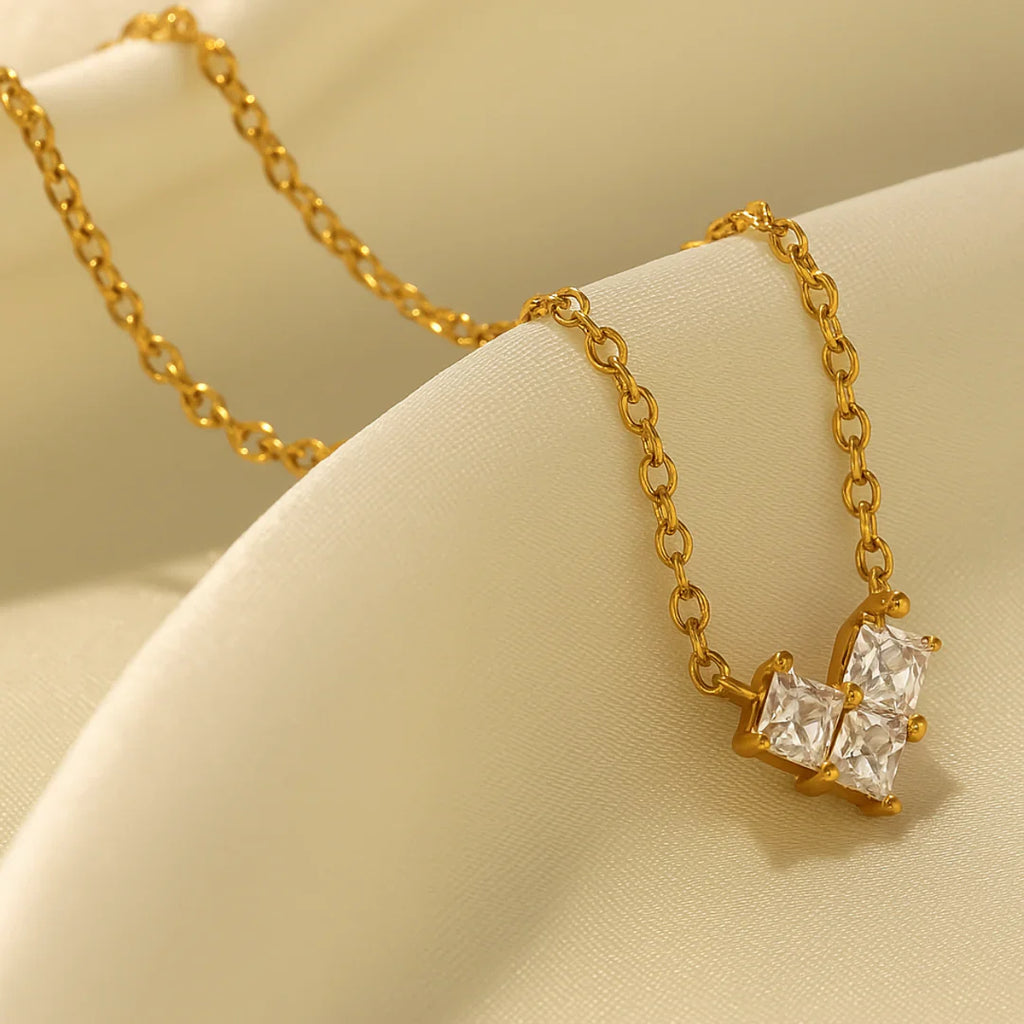 Demifine 18K Gold Plated Heart Necklace