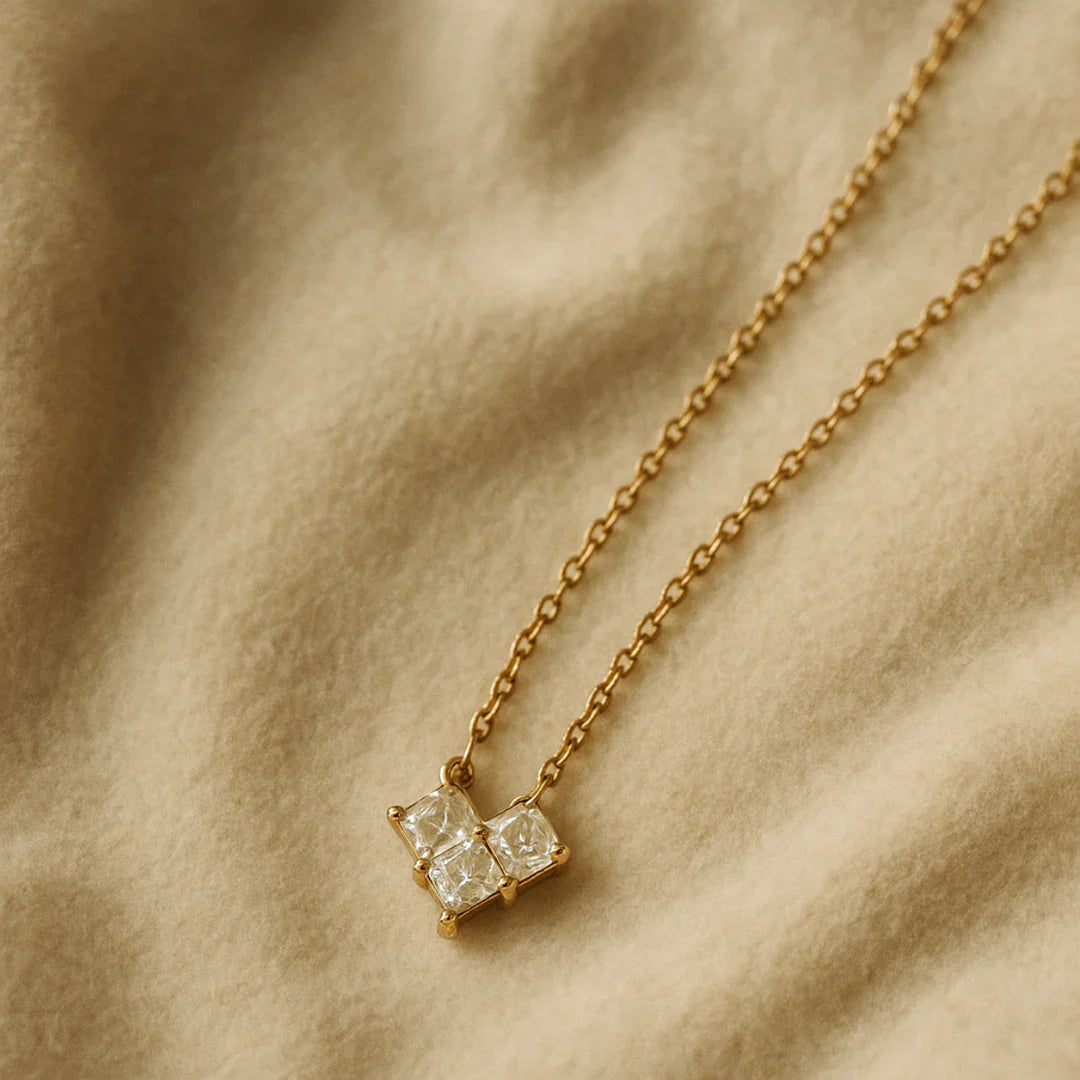 Demifine 18K Gold Plated Heart Necklace