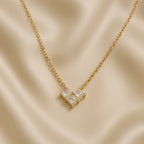 Demifine 18K Gold Plated Heart Necklace