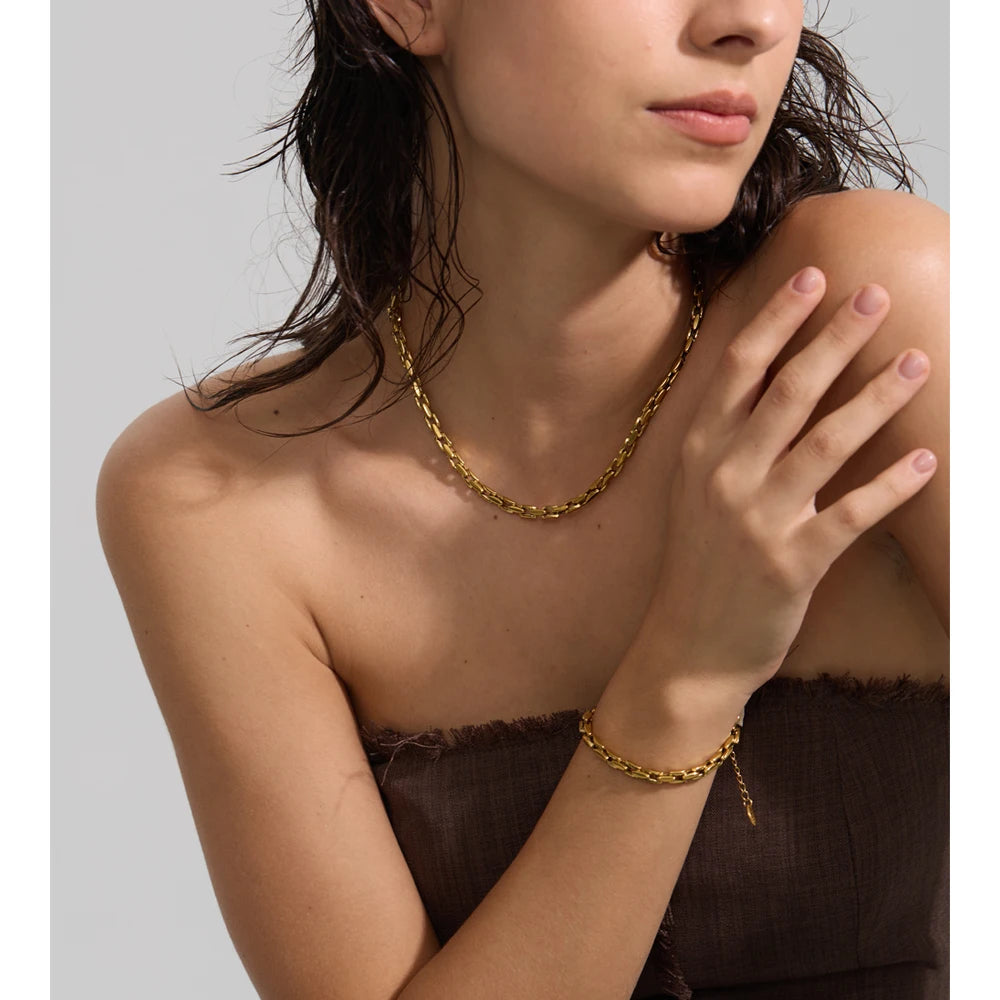 Minimalist Link Chain Necklace