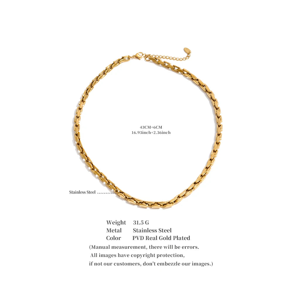 Minimalist Link Chain Necklace