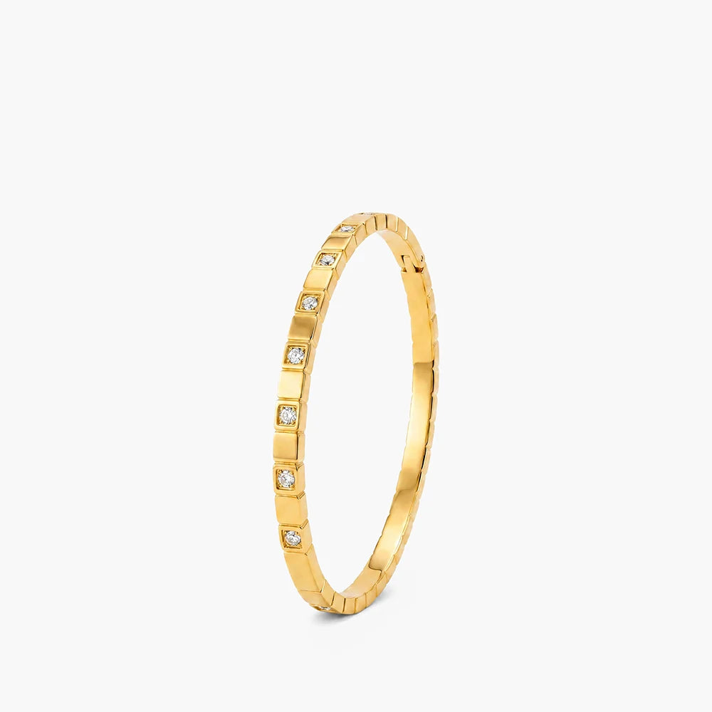 European CZ Stone Bracelet