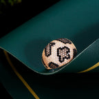 Gold Plated Leopard CZ Statement Ring