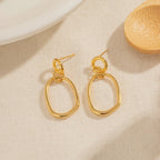 Carryallco Minimal Luxe Hex Earrings Carryallco