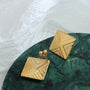 Carryallco Timeless Square Glow Earrings Carryallco