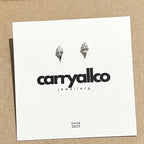 Carryallco Sterling Silver 925 Minimalist Solitaire Stud CARRYALLCO