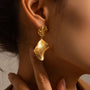 Carryallco Bump Lava Irregular Drop Earring Carryallco