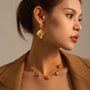 Carryallco Bump Lava Irregular Drop Earring Carryallco