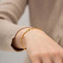Round Bead Ball Cuff Bracelet Carryallco