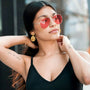 Carryallco Artisan Hammered Drop Earrings Carryallco