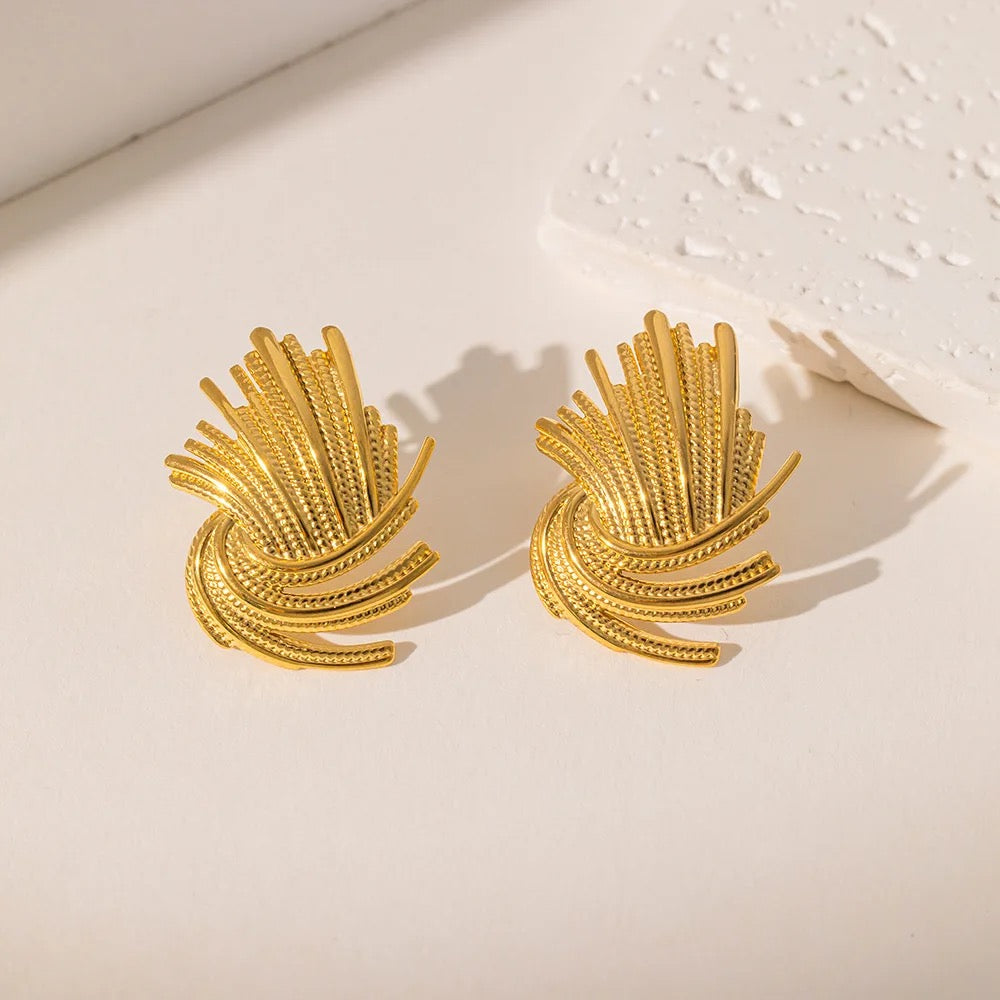 Carryallco Braided Weave Earring CARRYALLCO