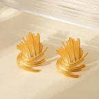 Carryallco Braided Weave Earring CARRYALLCO