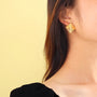 Carryallco Timeless Square Glow Earrings Carryallco