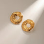 Carryallco Ethereal Hollow Statement Earrings Carryallco