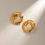 Carryallco Ethereal Hollow Statement Earrings Carryallco