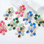 Carryallco Rhinestone Water Drop Tassel Earrings Carryallco