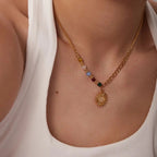 Carryallco Eternal Glow Opal Necklace Carryallco