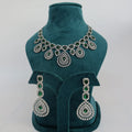 Carryallco Forever Emerald American Diamond Necklace Carryallco