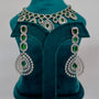 Carryallco Forever Emerald American Diamond Necklace Carryallco