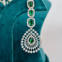 Carryallco Forever Emerald American Diamond Necklace Carryallco