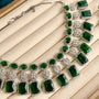 Carryallco Emerald Blossom Necklace Carryallco