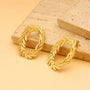 Carryallco Wheat Leaf Statement Earring Carryallco
