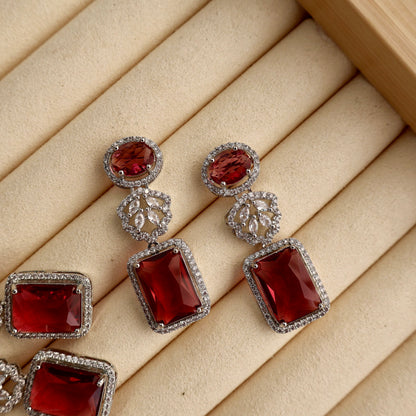 Carryallco Ruby Blossom Necklace