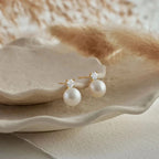 Carryallco Timeless Elegance Pearl Earrings Carryallco
