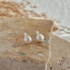 Carryallco Timeless Elegance Pearl Earrings Carryallco