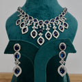 Carryallco Blue Sapphire Majesty American Diamond set Carryallco