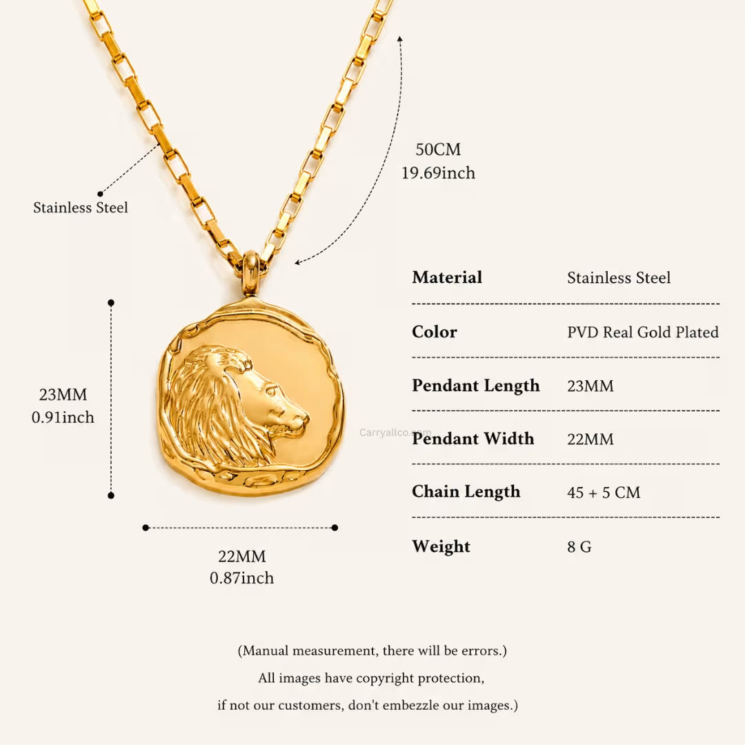 Leo Zodiac Necklace