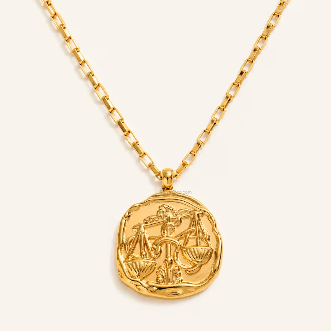 Libra Zodiac Necklace