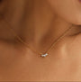 Crystal Linked Necklace – 18K Gold Plated | CARRYALLCO