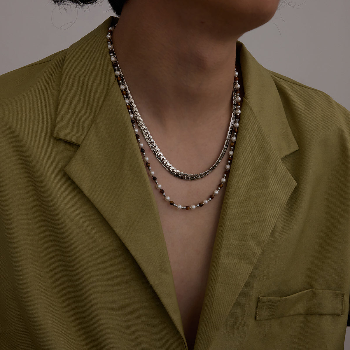 Men Cuban Chain Set – Demi-Fine Gold Plated CARRYALLCO