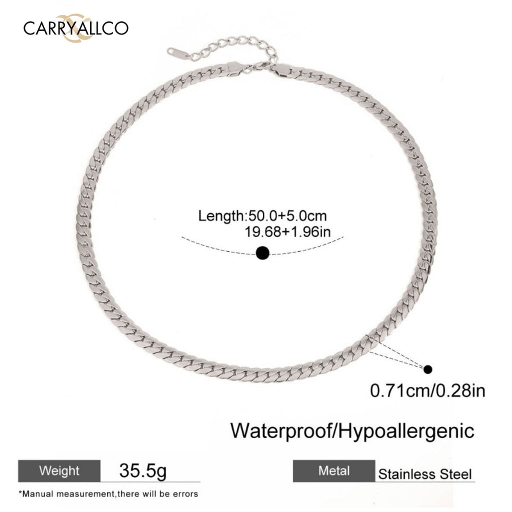 Men Cuban Chain Set – Demi-Fine Gold Plated CARRYALLCO