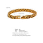 Gold Cuban Chain Bracelet – Specifications | 18K Gold Plated | Carryallco India