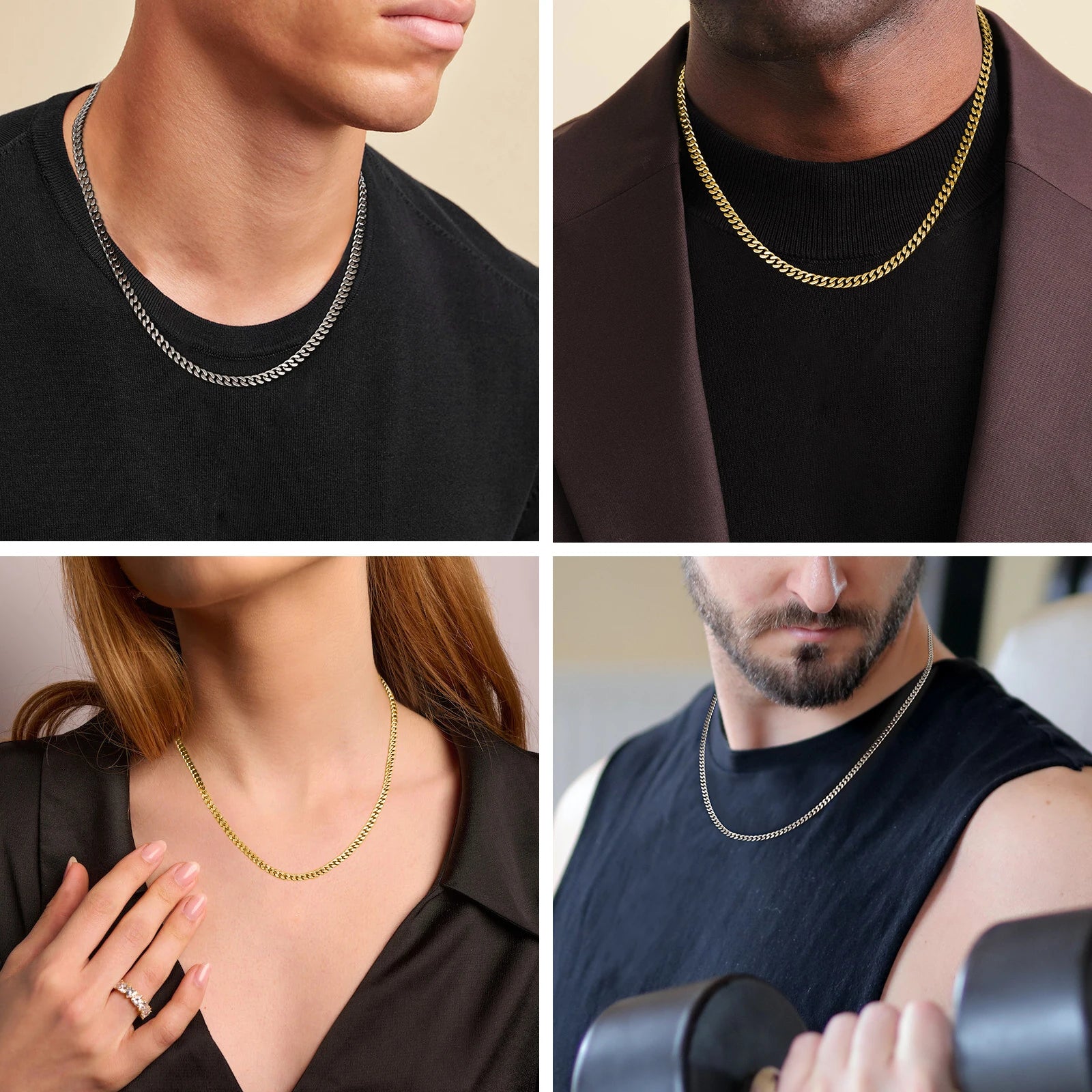 Miami Cuban Link Chain Pendant Necklace