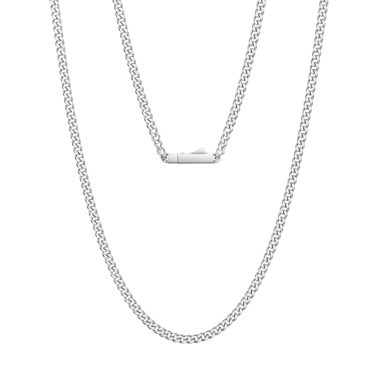 Miami Curb Chain Necklace — 3mm