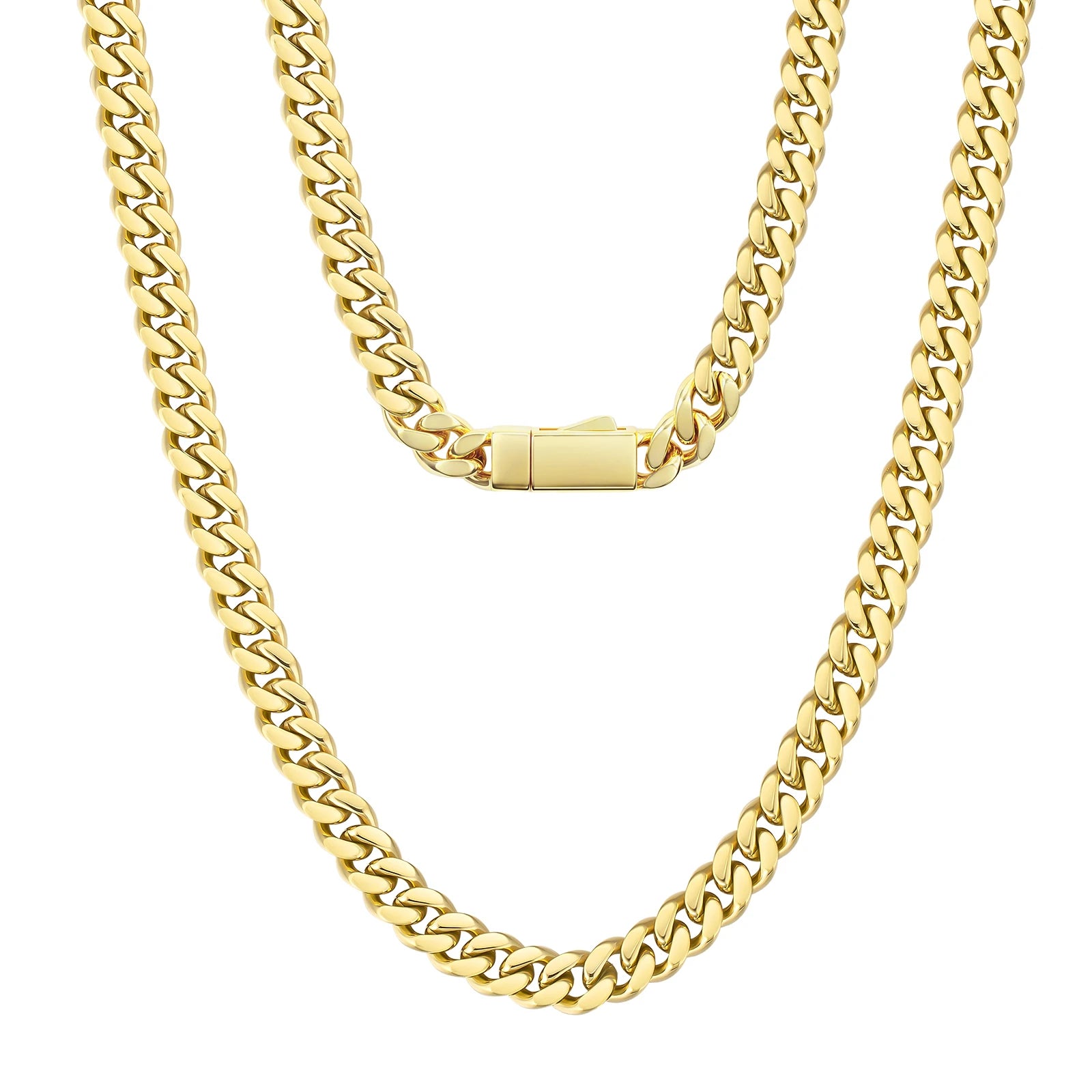 Miami Curb Chain Necklace — 8mm
