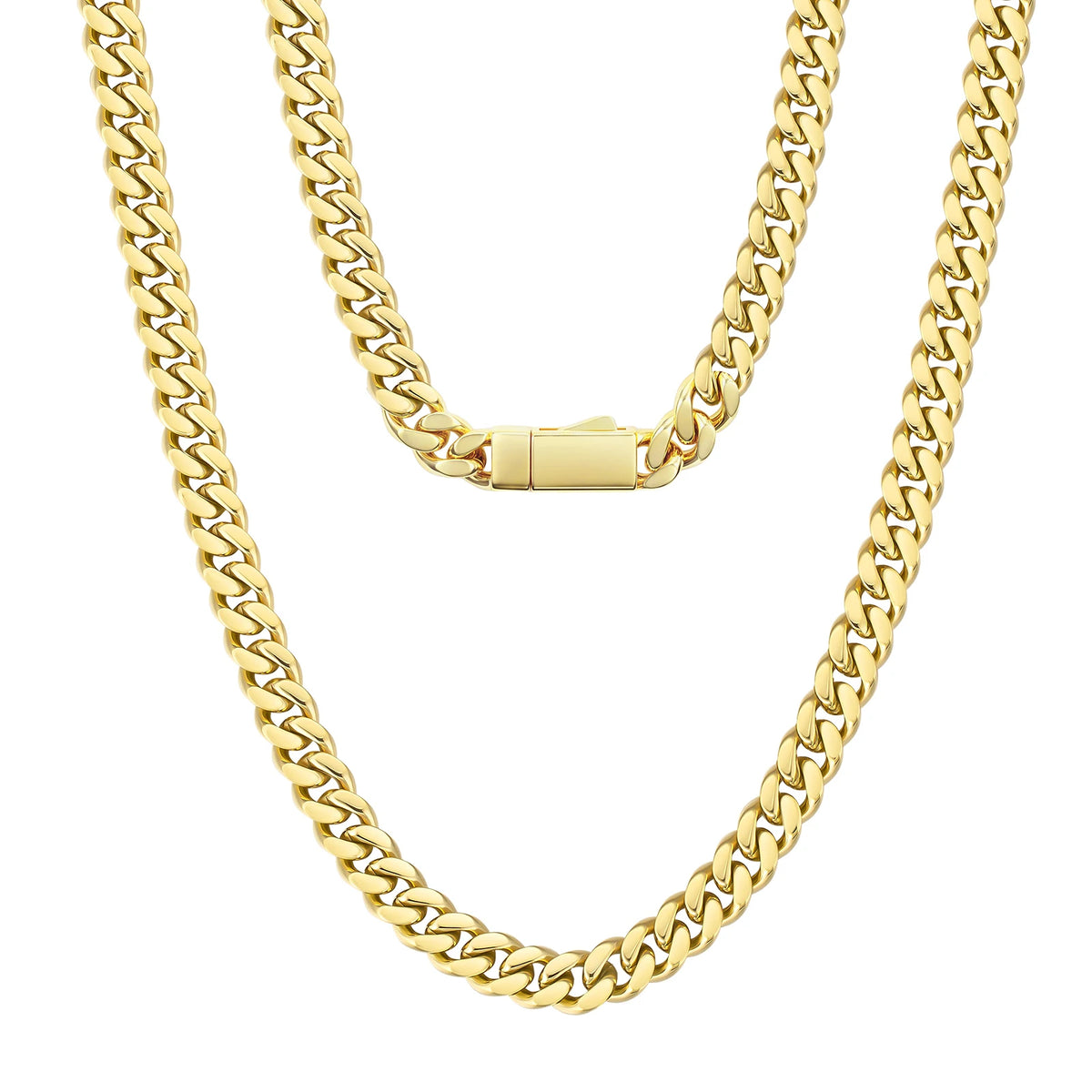Miami Curb Chain Necklace — 8mm