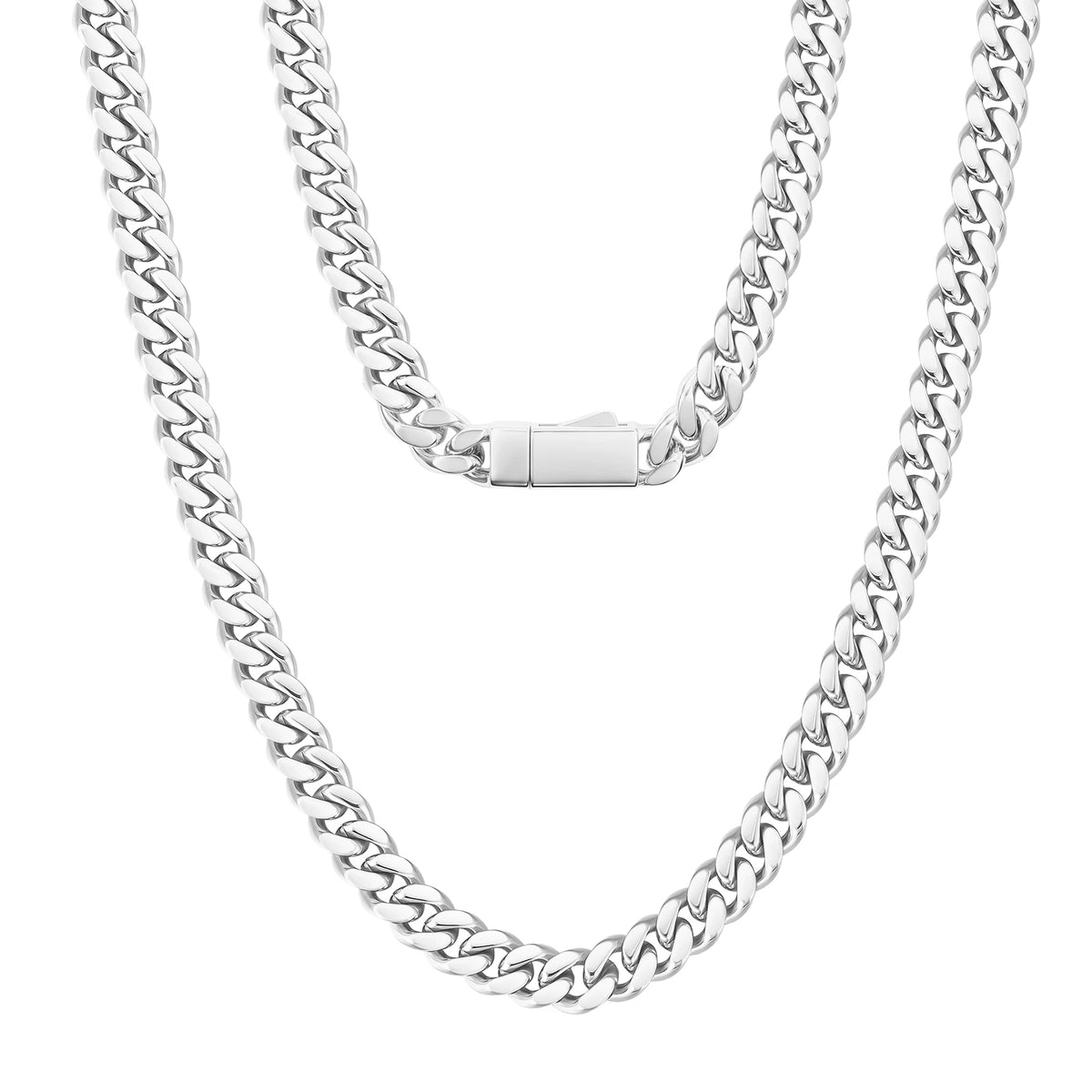 Miami Curb Chain Necklace — 8mm