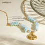 Serene Shell Pearl Necklace – 18K Gold Plated