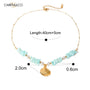 Serene Shell Pearl Necklace – 18K Gold Plated