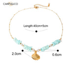 Serene Shell Pearl Necklace – 18K Gold Plated