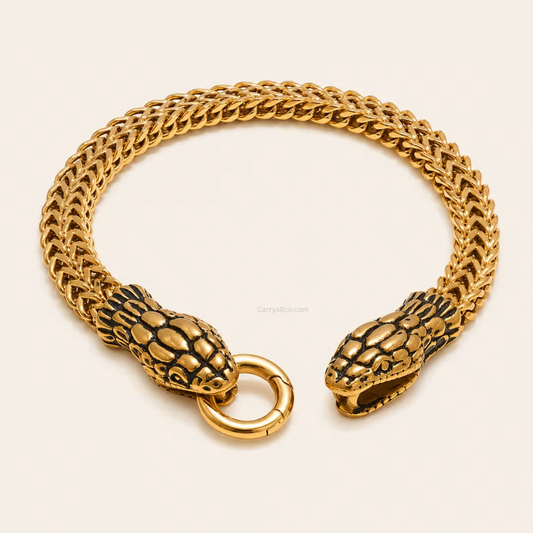 Snake Chain Bracelet | 18K Gold PVD