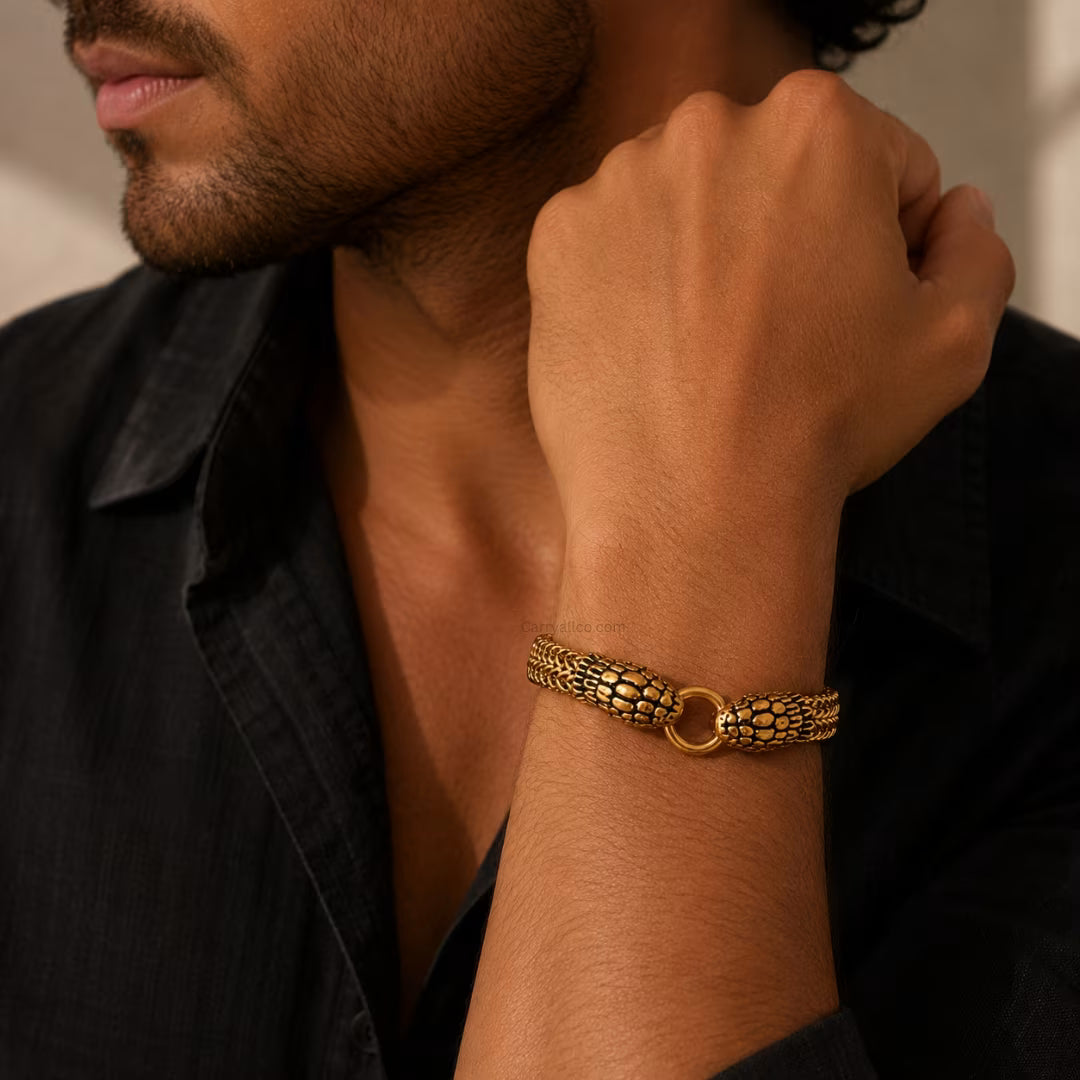 Snake Chain Bracelet | 18K Gold PVD