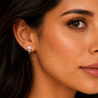 Solitaire Stud Earrings – 925 Sterling Silver | Carryallco India