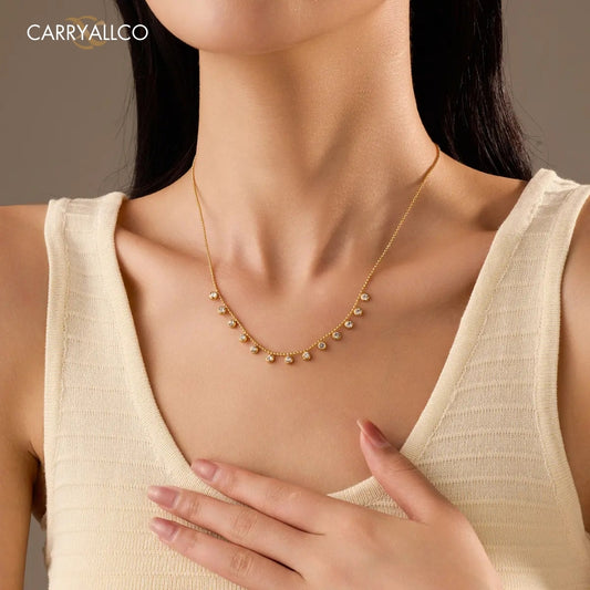 Timeless Everyday Charm Necklace – 18K Gold Plated