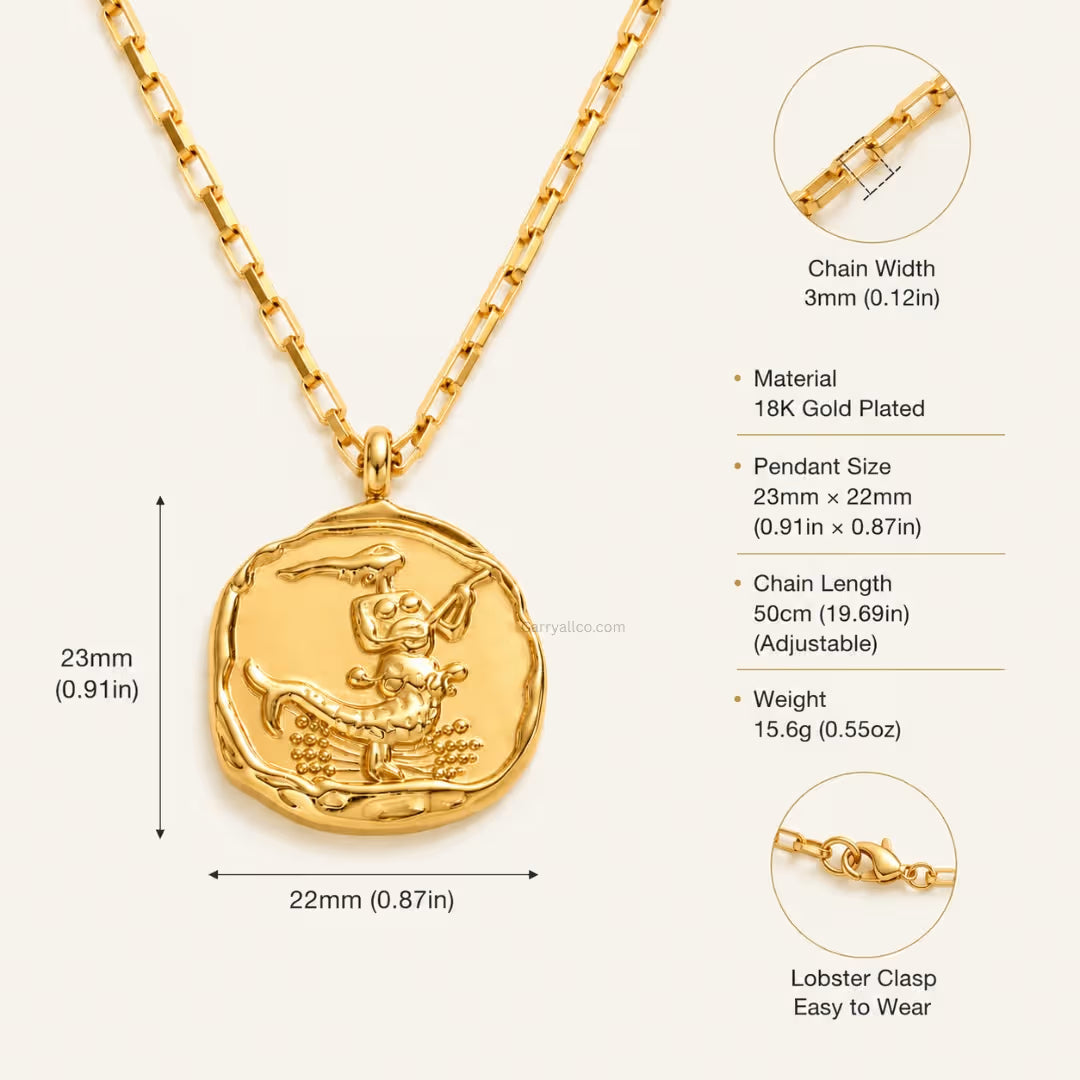 Virgo Zodiac Necklace